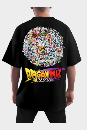 MENS DRAGON BALL COLLECTION ( BLACK) S,M,L,XL,XXL