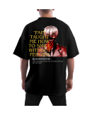 Anime oversized t shirt (black)