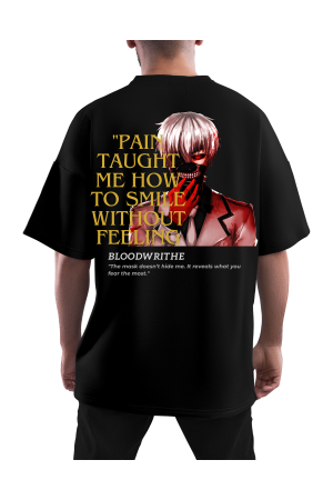 Anime oversized t shirt (black)