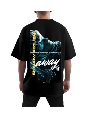 Anime oversized t shirt (black)