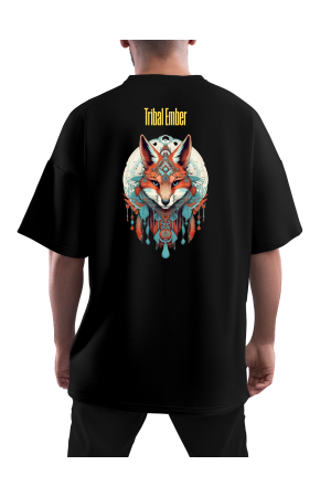 MENS BLACK OVERSIZED T SHIRT