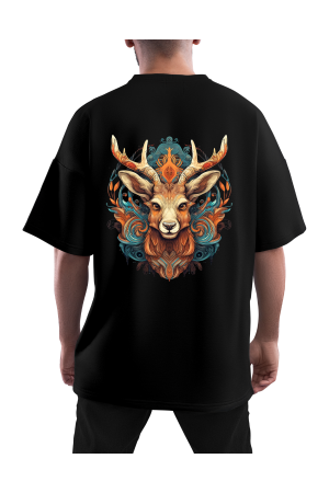 MENS OVERSIZED TSHIRT BLACK