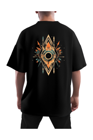 MENS OVERSIZED TSHIRT BLACK
