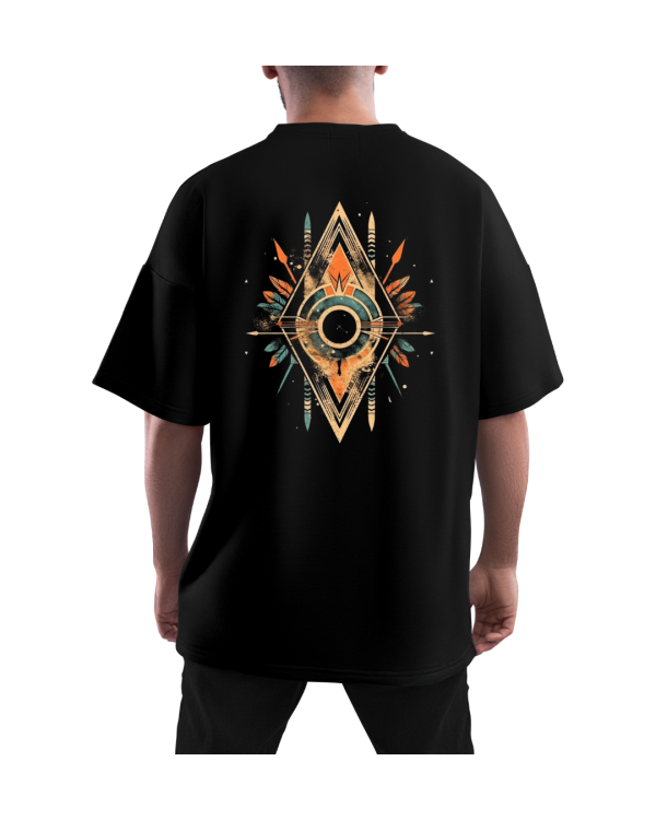 MENS OVERSIZED TSHIRT BLACK
