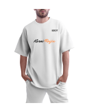 MENS WHITE OVERSIZED TSHIRT