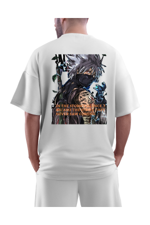 MENS WHITE OVERSIZED TSHIRT