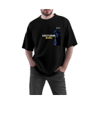 MENS BLACK OVERSIZED TSHIRT