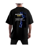 MENS BLACK OVERSIZED TSHIRT