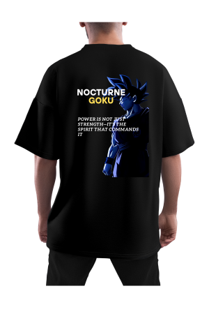 MENS BLACK OVERSIZED TSHIRT