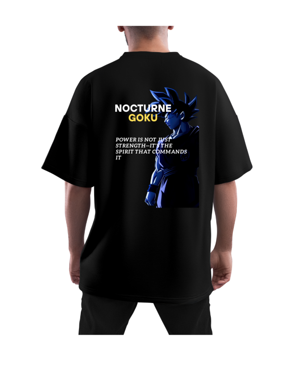 MENS BLACK OVERSIZED TSHIRT