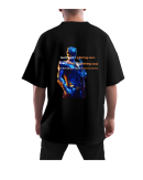 MENS BLACK OVERSIZED TSHIRT