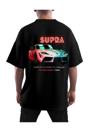 MENS BLACK OVERSIZED T SHIRT