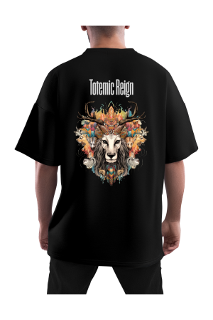 MENS OVERSIZED TSHIRT BLACK