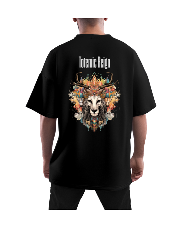 MENS OVERSIZED TSHIRT BLACK