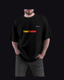 mens oversized tshirt (black)