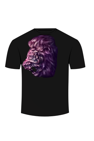 MENS BLACK CASUAL TSHIRT