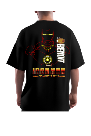 mens oversized tshirt (black)