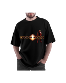 mens oversized tshirt (black)