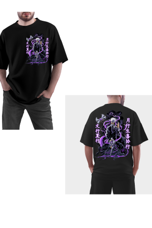 MENS BLACK OVERSIZED TSHIRT
