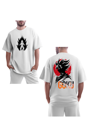 MENS WHITE OVERSIZED TSHIRT