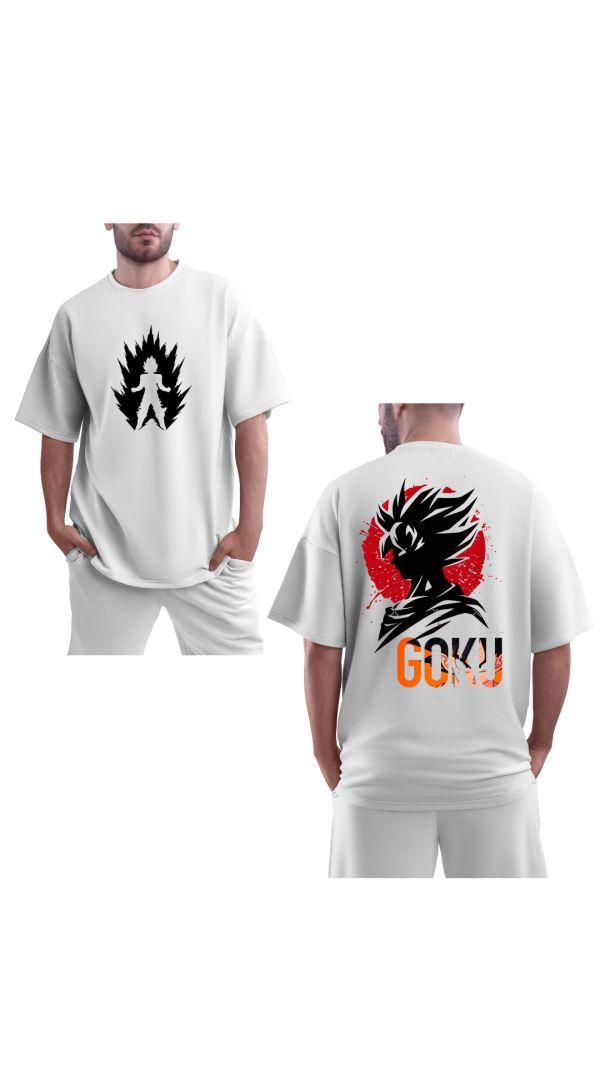 MENS WHITE OVERSIZED TSHIRT