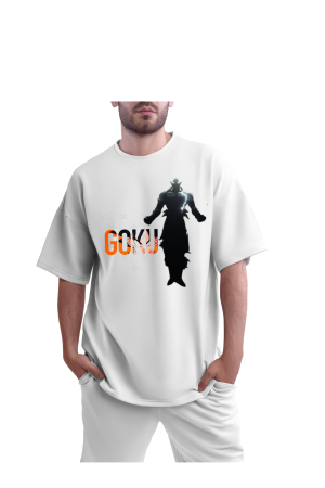 MENS WHITE OVERSIZED TSHIRT