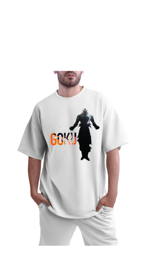 MENS WHITE OVERSIZED TSHIRT