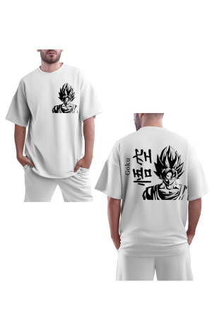 MENS WHITE OVERSIZED TSHIRT