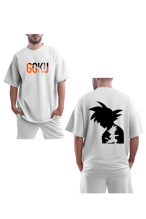 MENS WHITE OVERSIZED TSHIRT