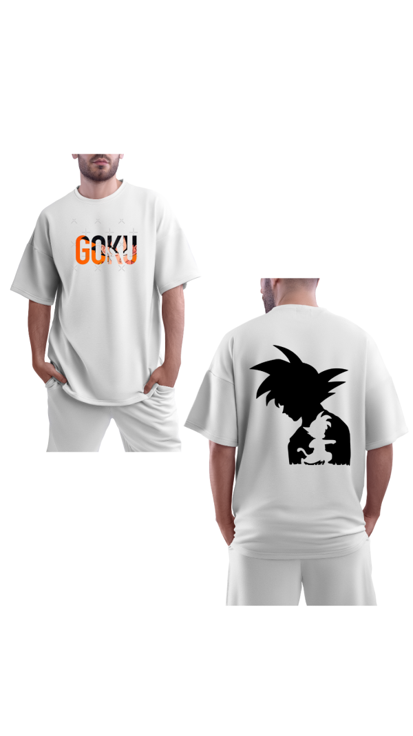 MENS WHITE OVERSIZED TSHIRT