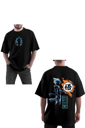 MENS BLACK OVERSIZED TSHIRT