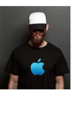 MENS BLACK CASUAL TSHIRT