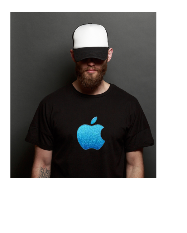 MENS BLACK CASUAL TSHIRT