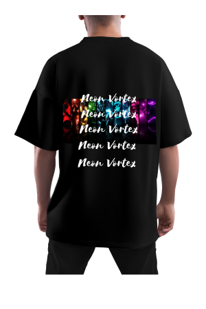 mens oversized t-shirt (black)